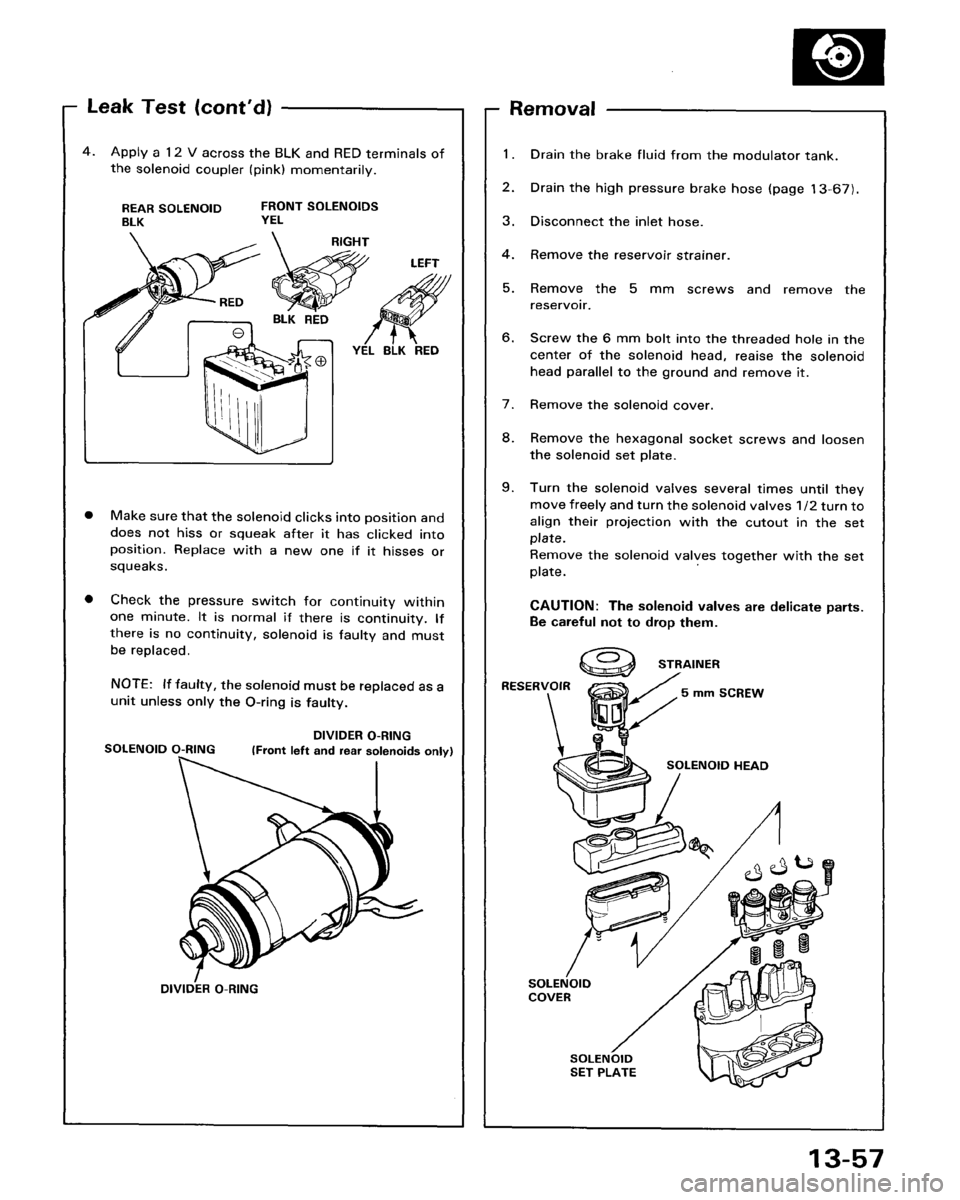 ACURA LEGEND 1998  Service Repair Manual 