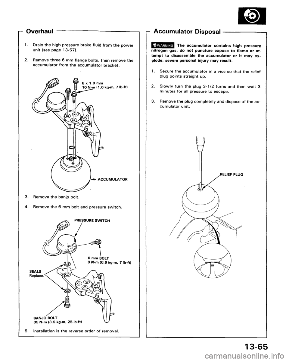 ACURA LEGEND 1988  Service Repair Manual 