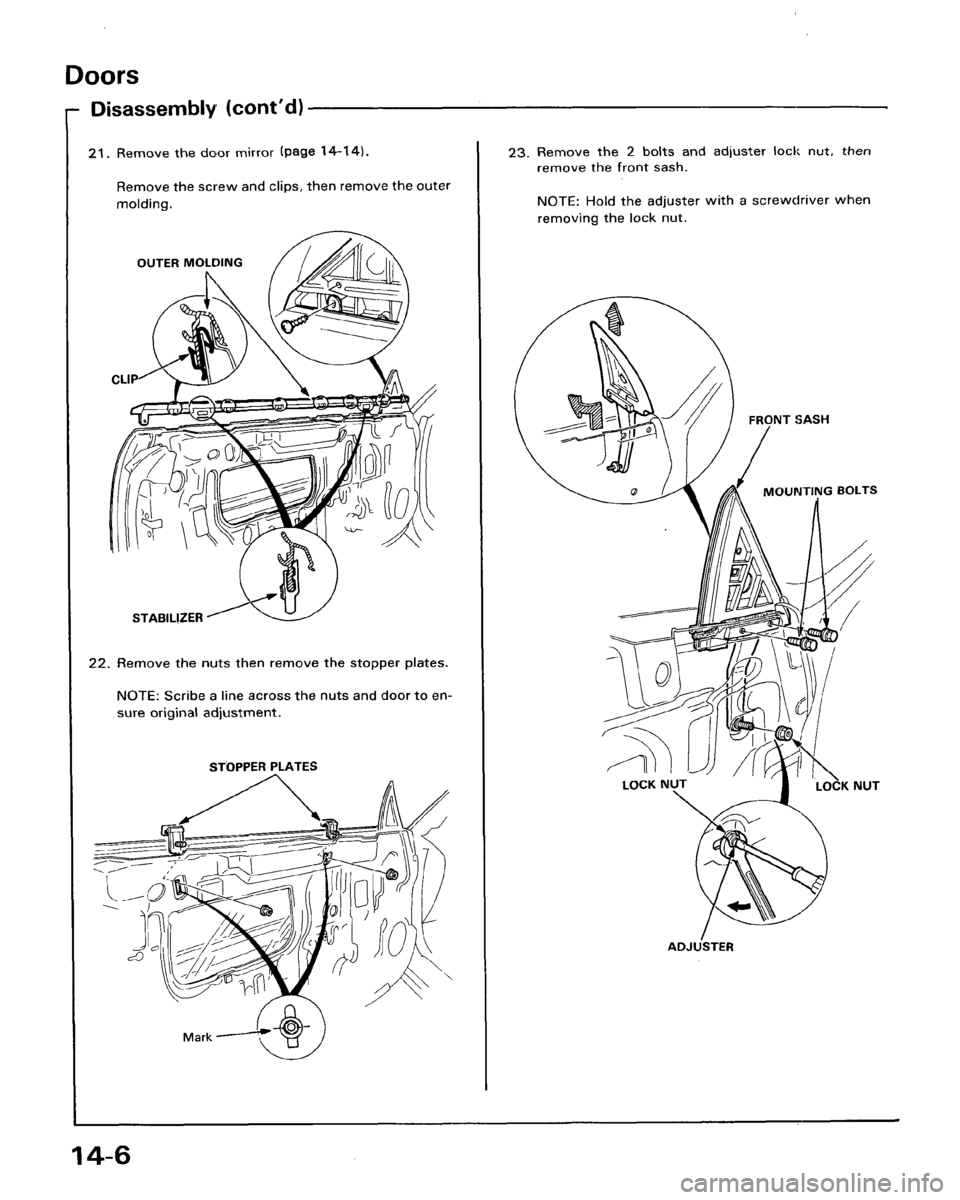 ACURA LEGEND 1998  Service Repair Manual 