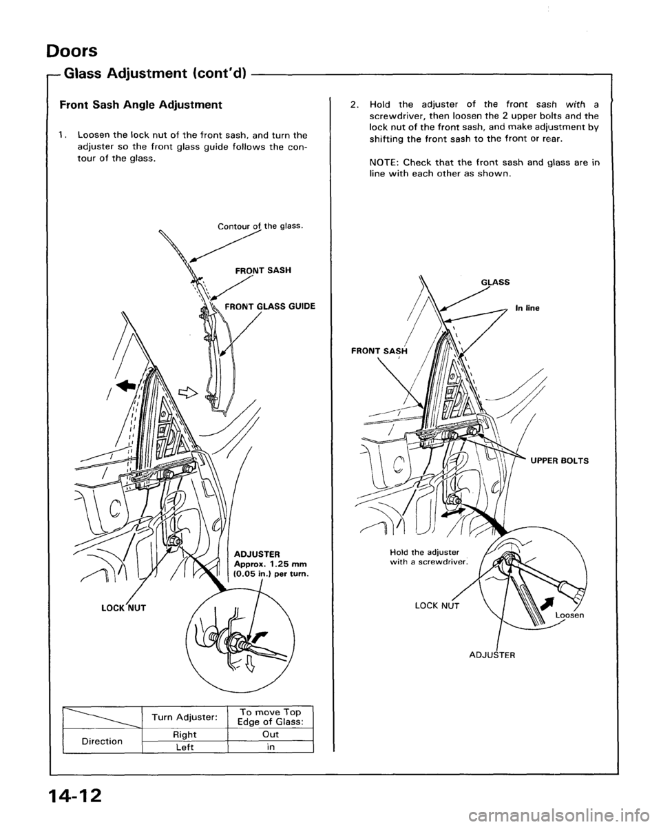ACURA LEGEND 1998  Service Repair Manual 