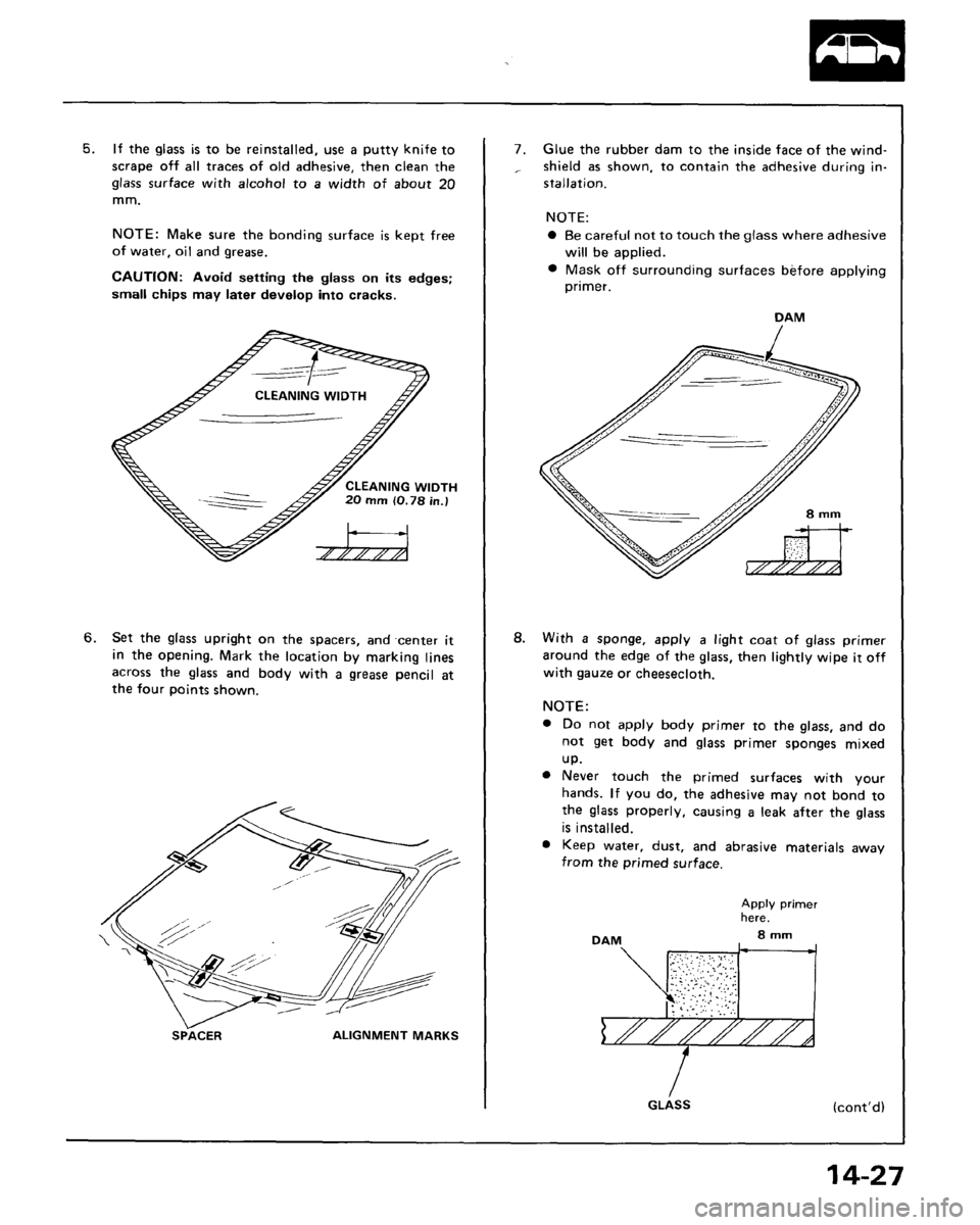 ACURA LEGEND 1988  Service Repair Manual 