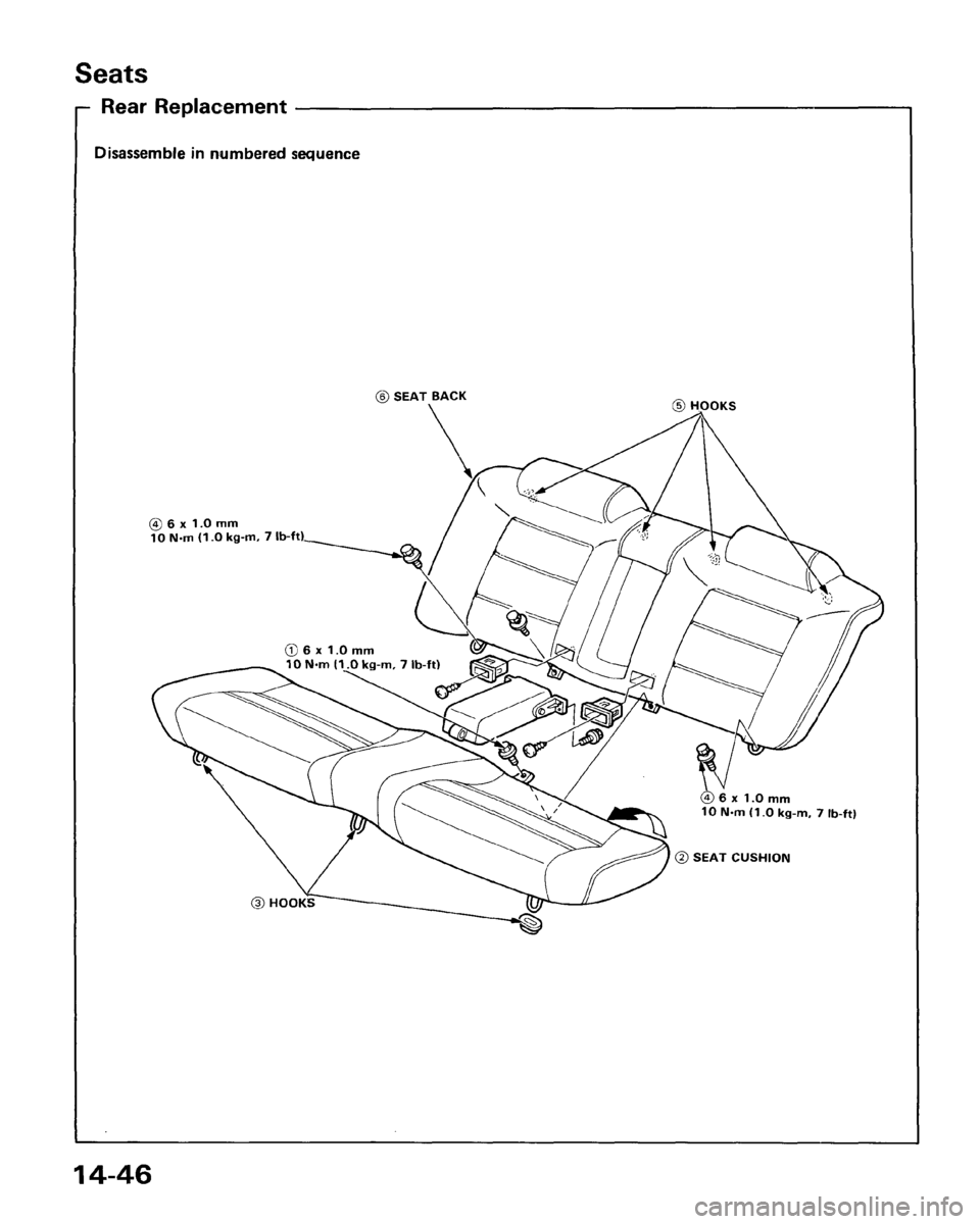 ACURA LEGEND 1998  Service Repair Manual 