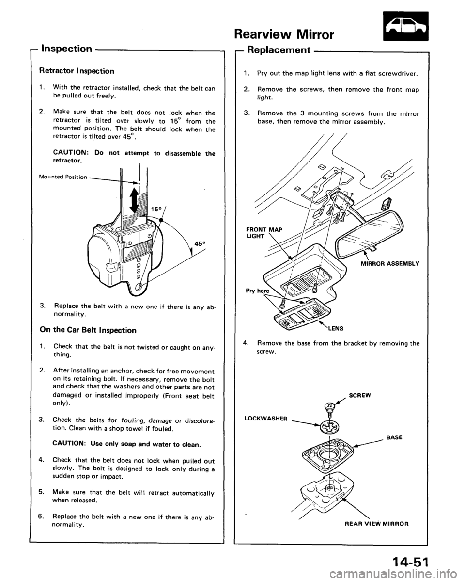 ACURA LEGEND 1998  Service Repair Manual 
