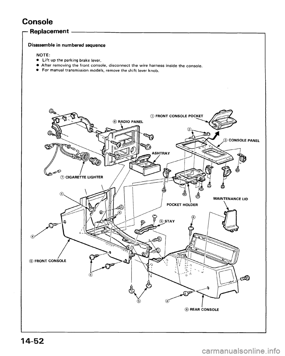 ACURA LEGEND 1998  Service Repair Manual 
