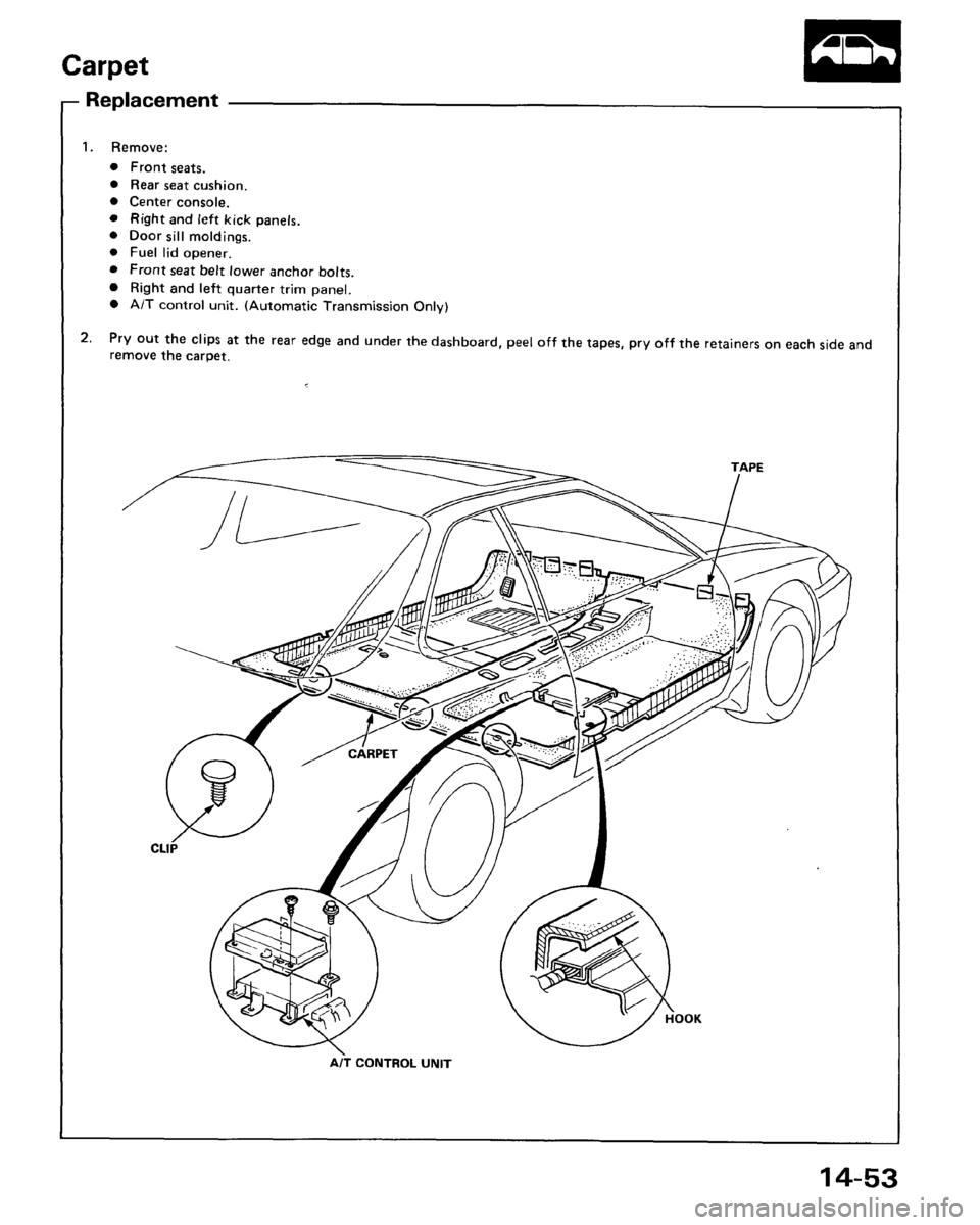ACURA LEGEND 1998  Service Repair Manual 
