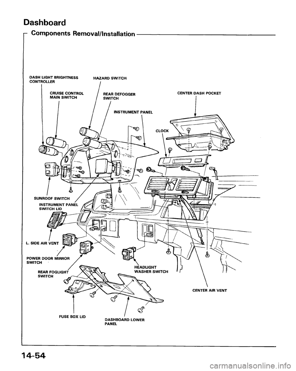 ACURA LEGEND 1998  Service Repair Manual 