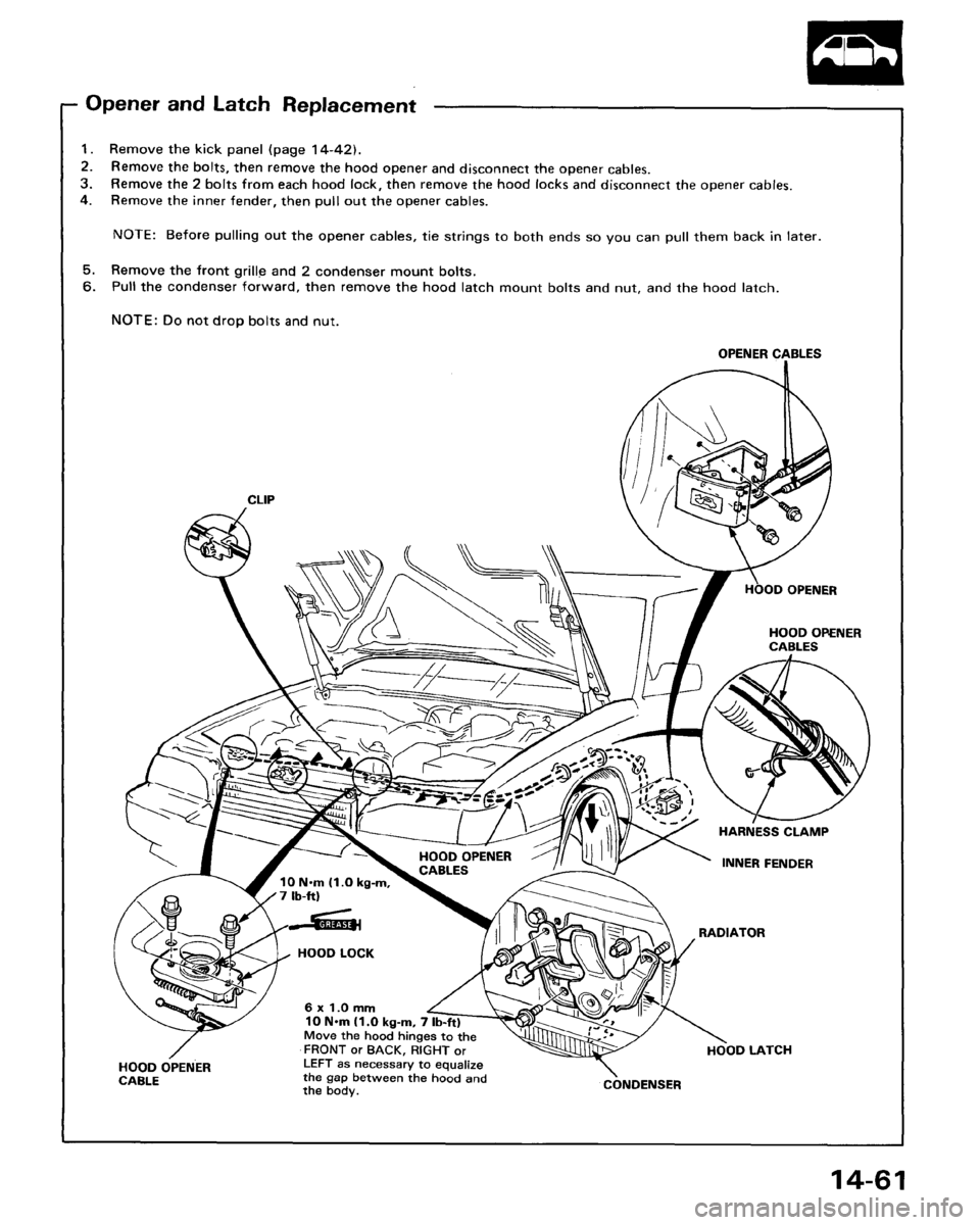 ACURA LEGEND 1998  Service Repair Manual 