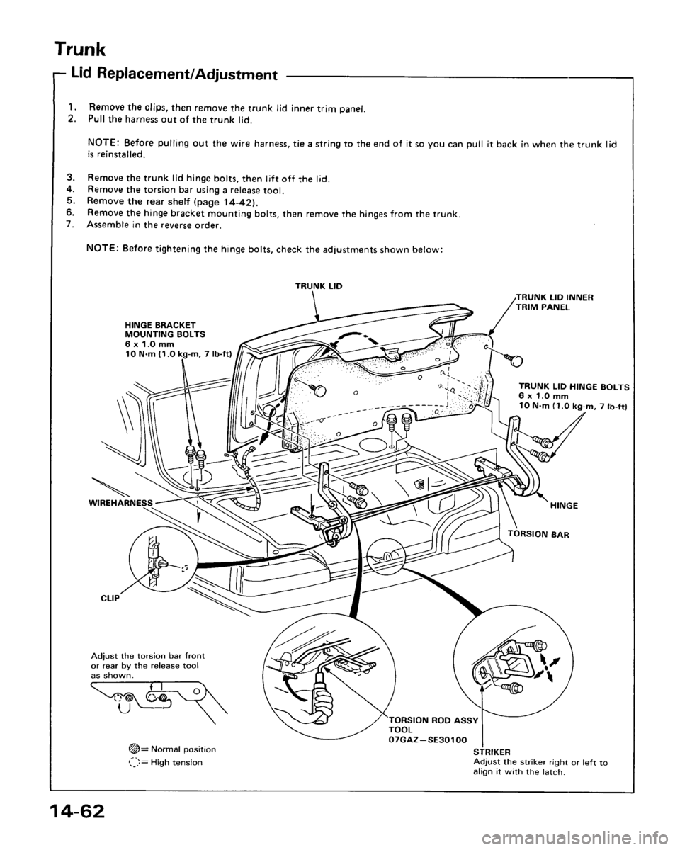 ACURA LEGEND 1998  Service Repair Manual 