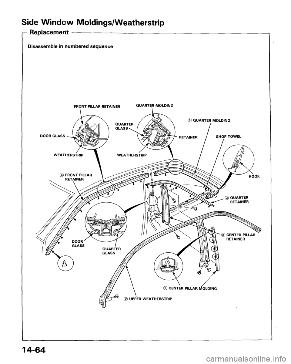 ACURA LEGEND 1998  Service Repair Manual 