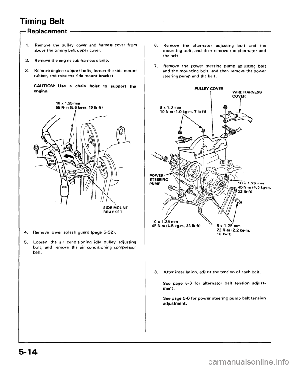 ACURA LEGEND 1988  Service Repair Manual 