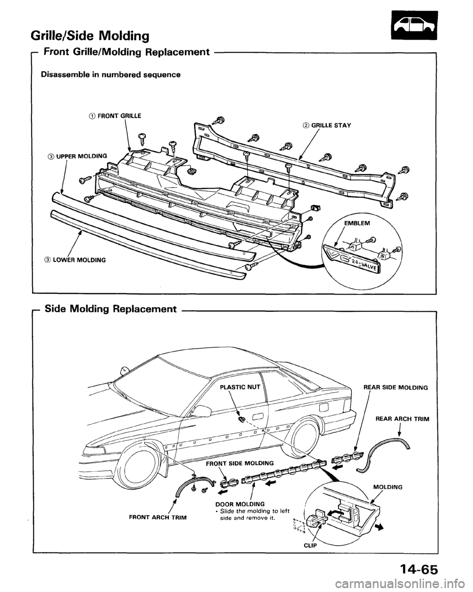 ACURA LEGEND 1998  Service Repair Manual 