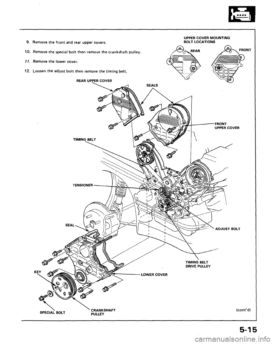ACURA LEGEND 1988  Service Repair Manual 