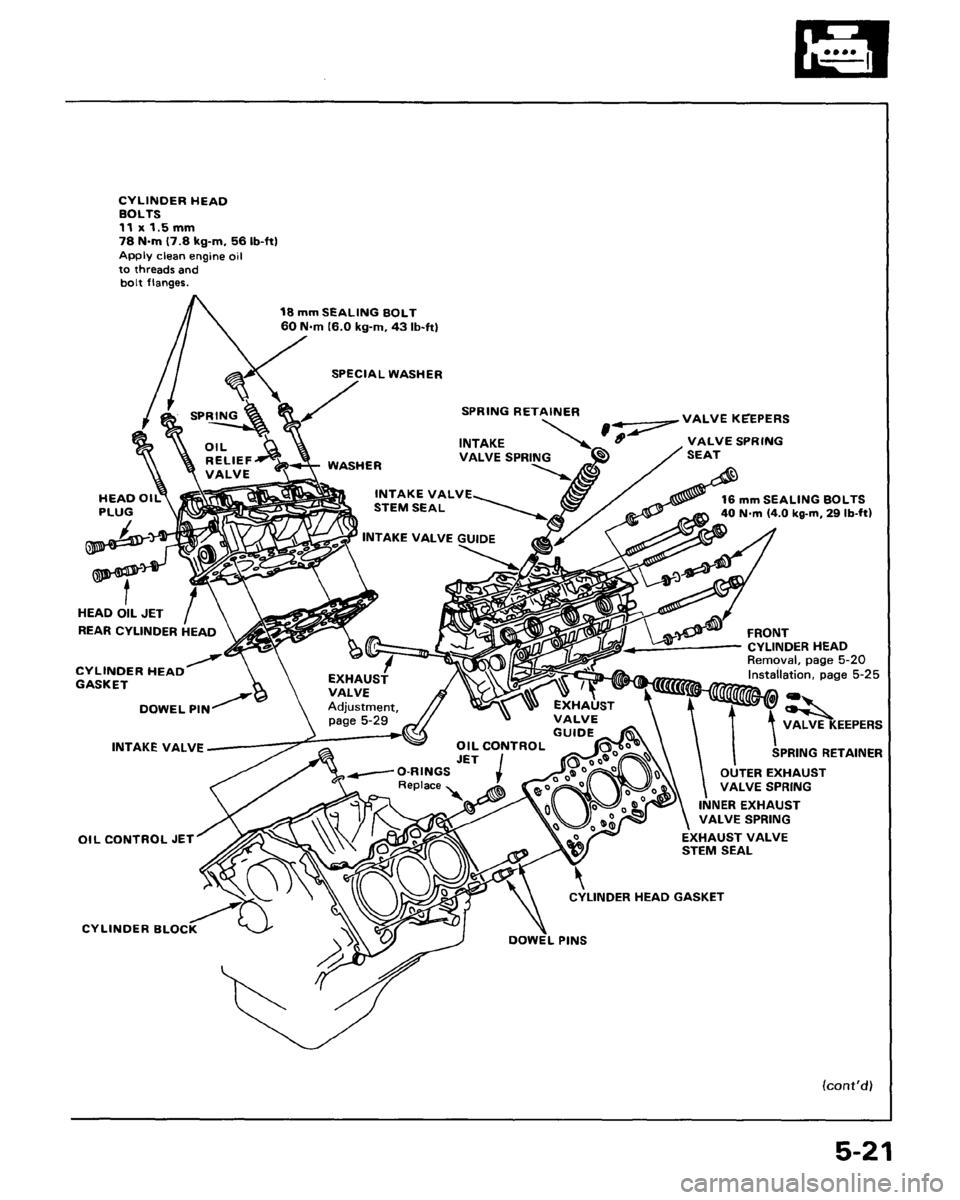 ACURA LEGEND 1988  Service Repair Manual 