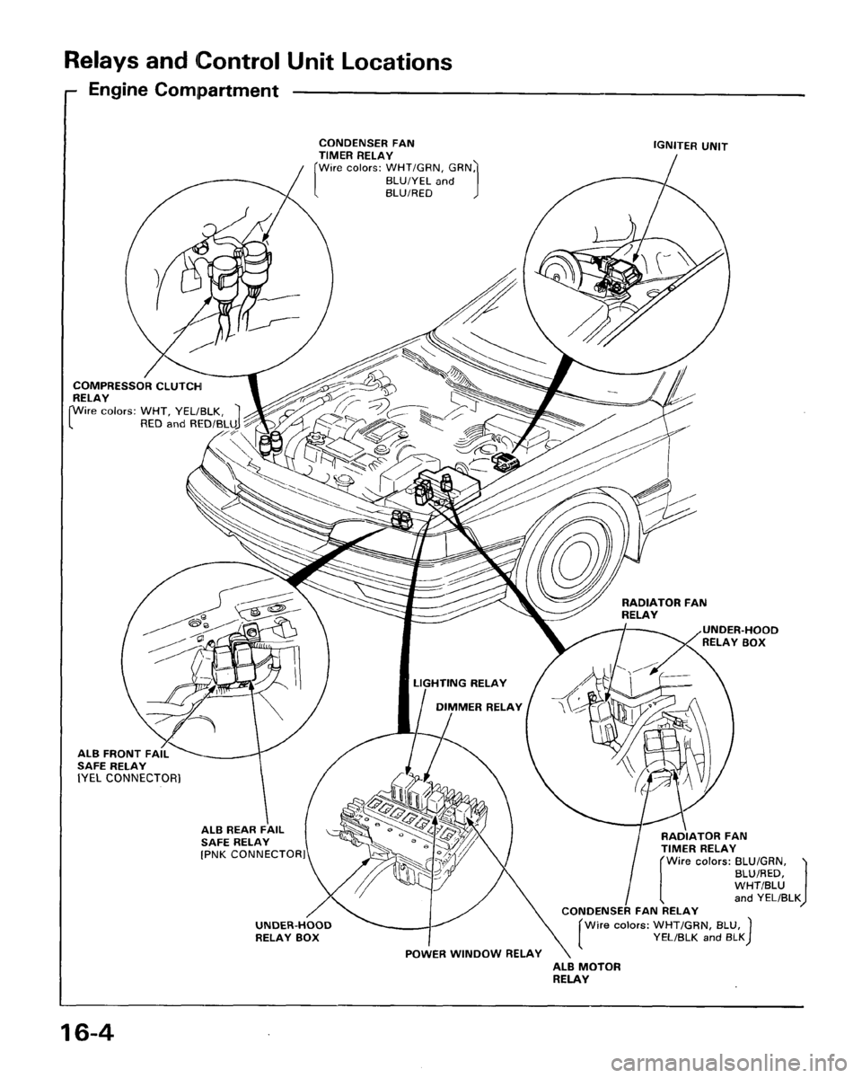 ACURA LEGEND 1998  Service Repair Manual 