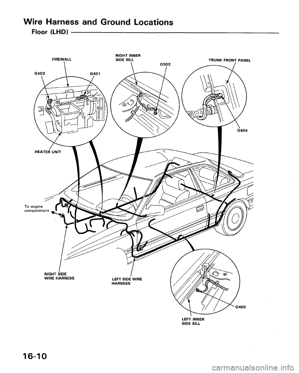 ACURA LEGEND 1998  Service Repair Manual 