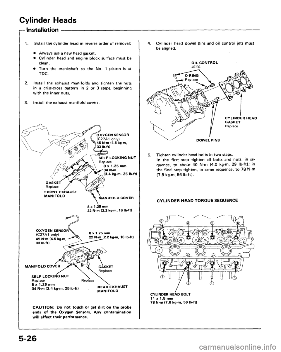 ACURA LEGEND 1988  Service Repair Manual 