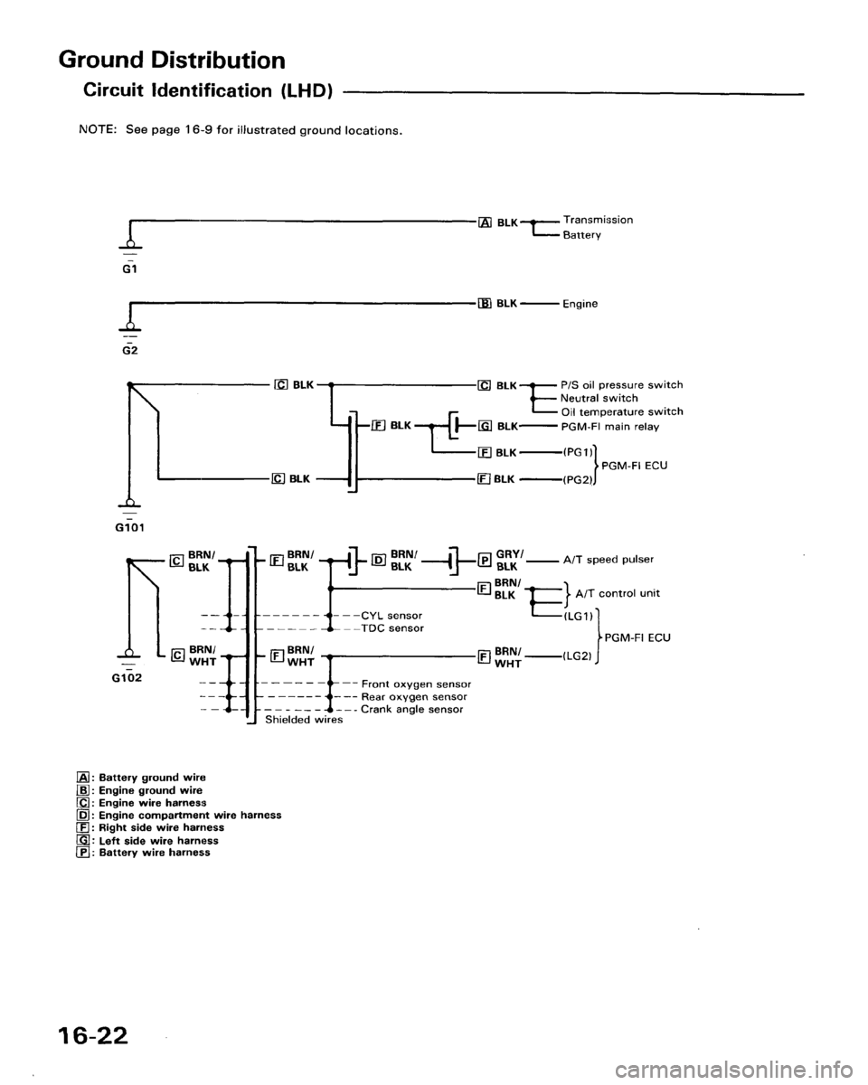 ACURA LEGEND 1998  Service Repair Manual 