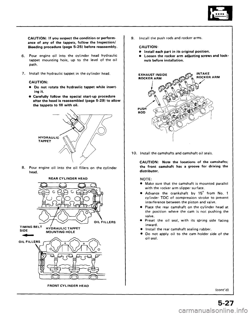ACURA LEGEND 1988  Service Repair Manual 