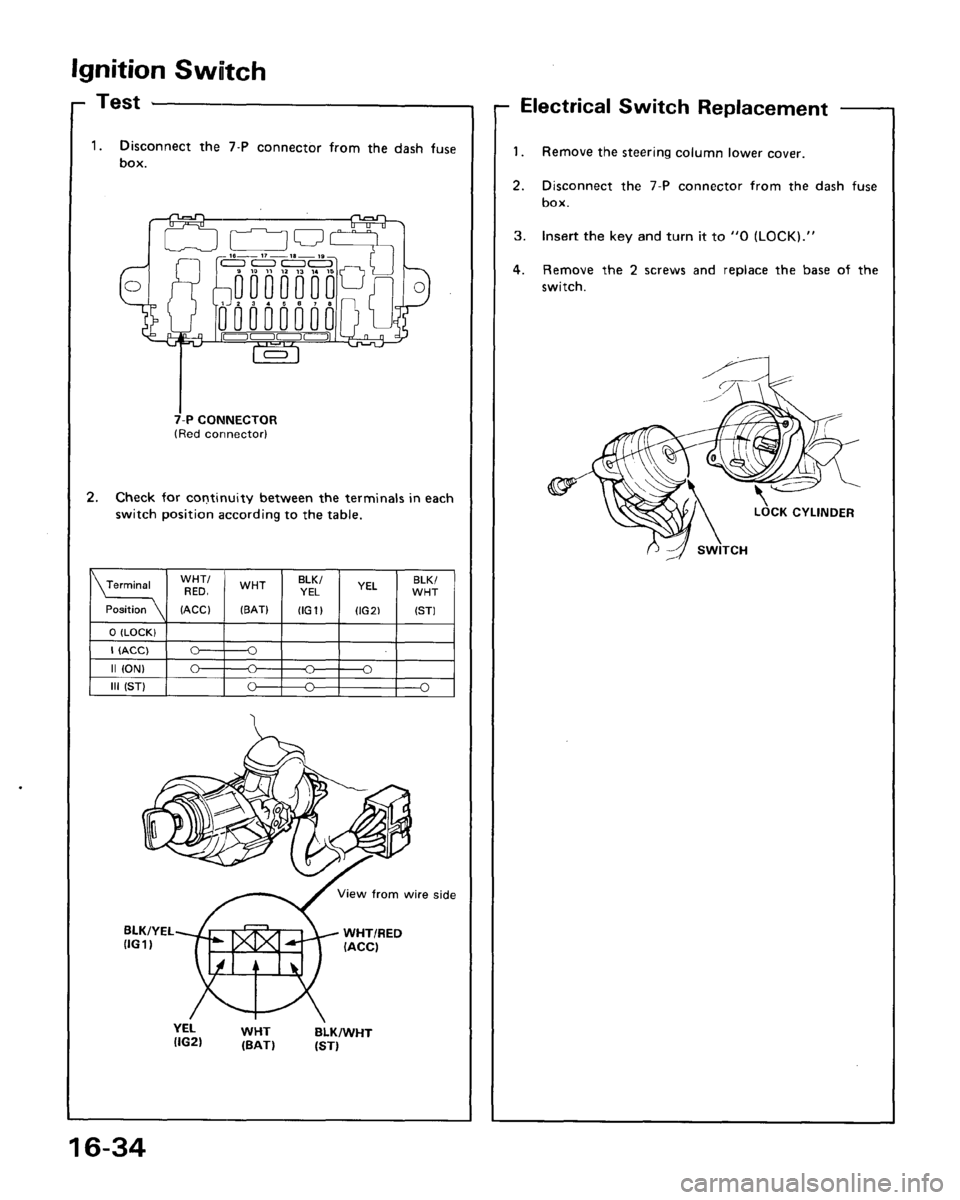 ACURA LEGEND 1988  Service Repair Manual 