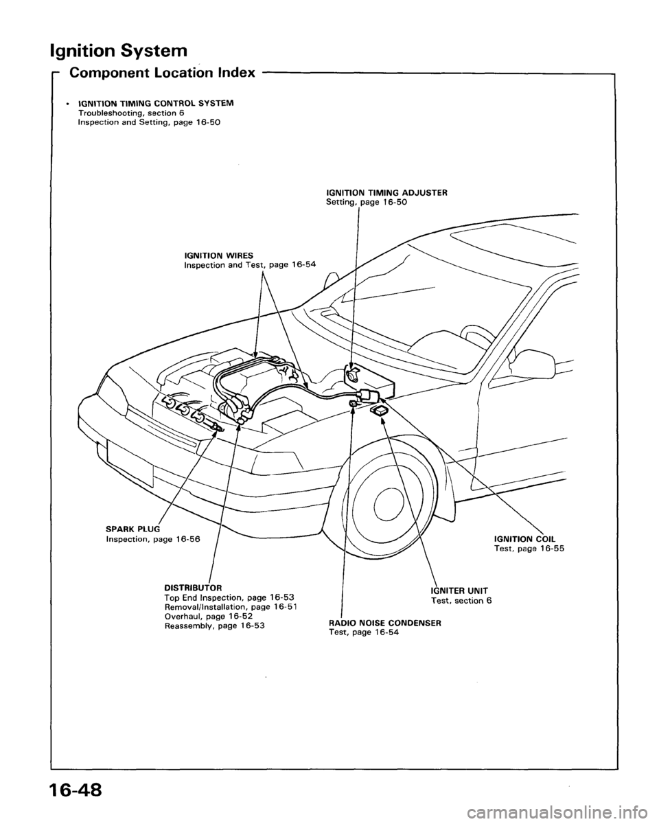 ACURA LEGEND 1988  Service Repair Manual 