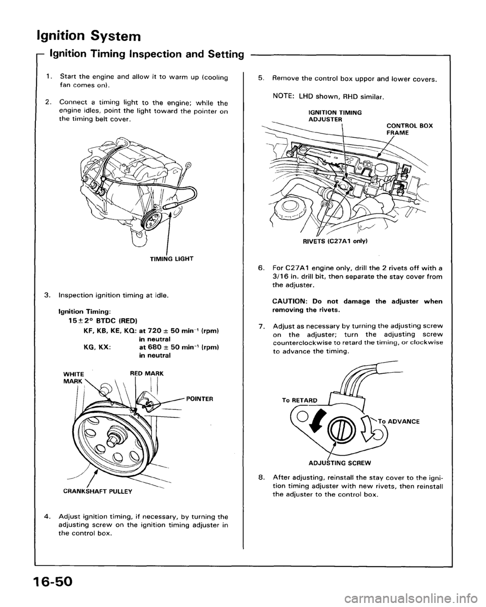 ACURA LEGEND 1988  Service Repair Manual 