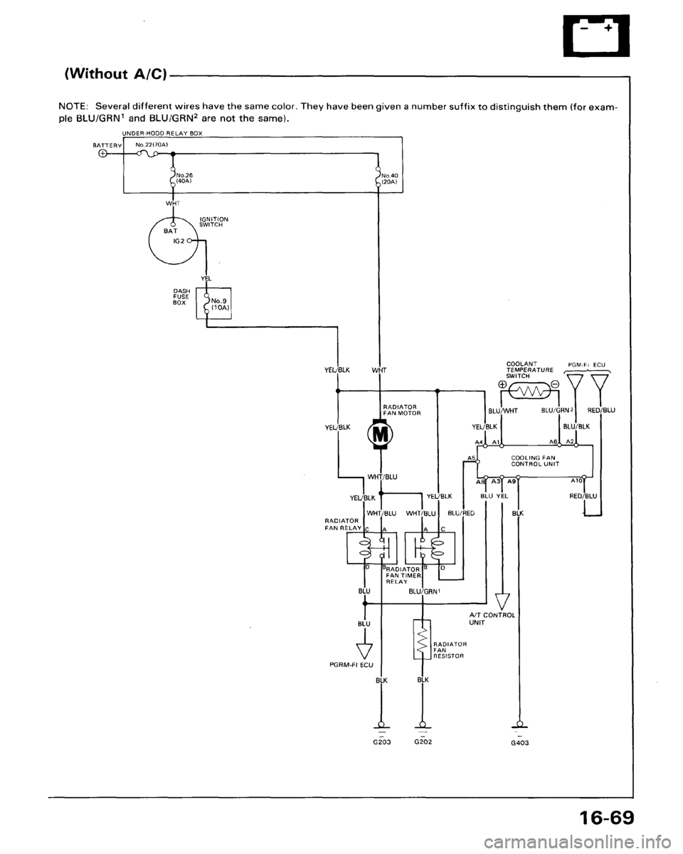 ACURA LEGEND 1998  Service Repair Manual 