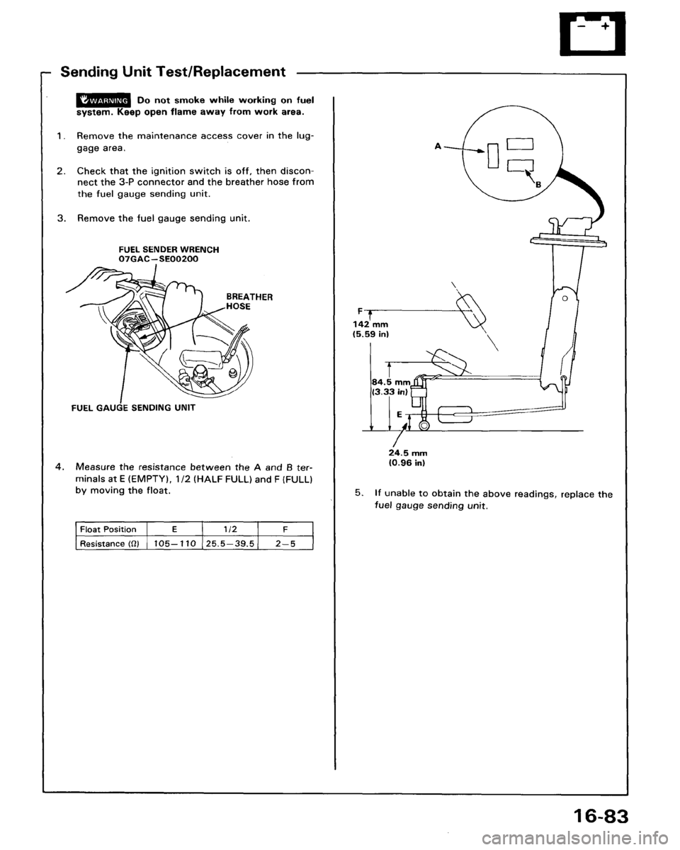 ACURA LEGEND 1998  Service Repair Manual 