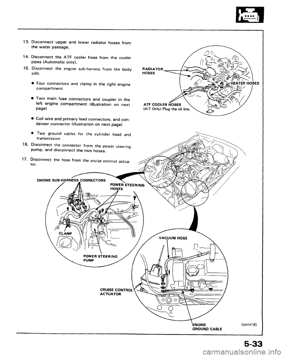ACURA LEGEND 1988  Service Repair Manual 