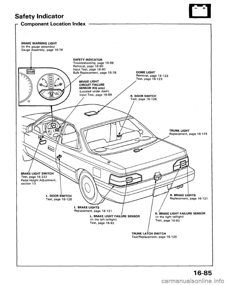 ACURA LEGEND 1998  Service Repair Manual 