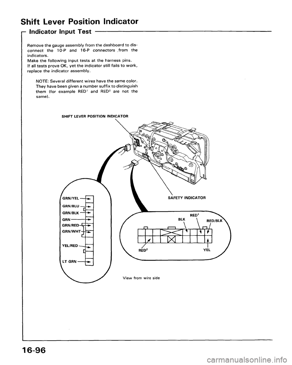 ACURA LEGEND 1998  Service Repair Manual 