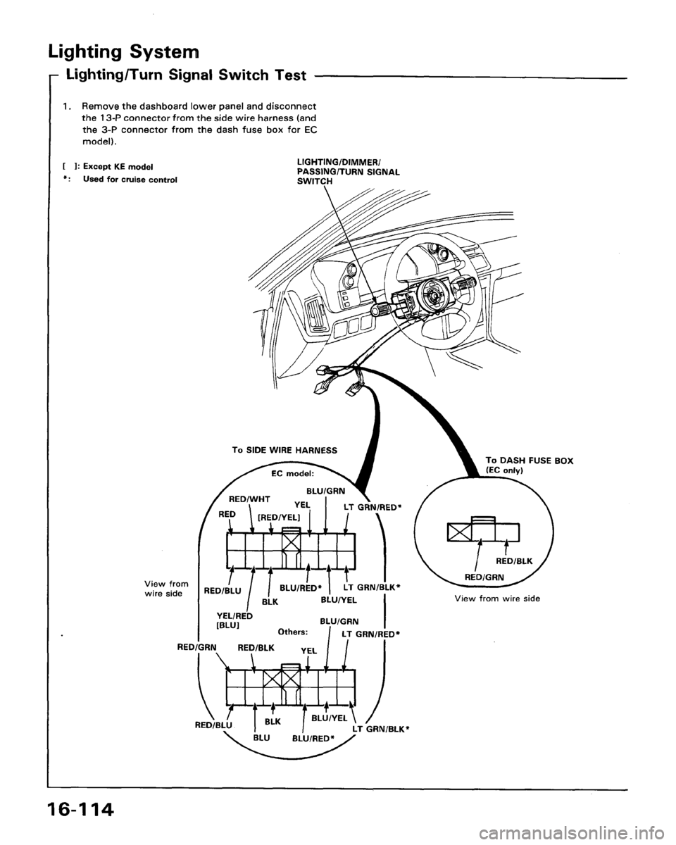 ACURA LEGEND 1998  Service Repair Manual 