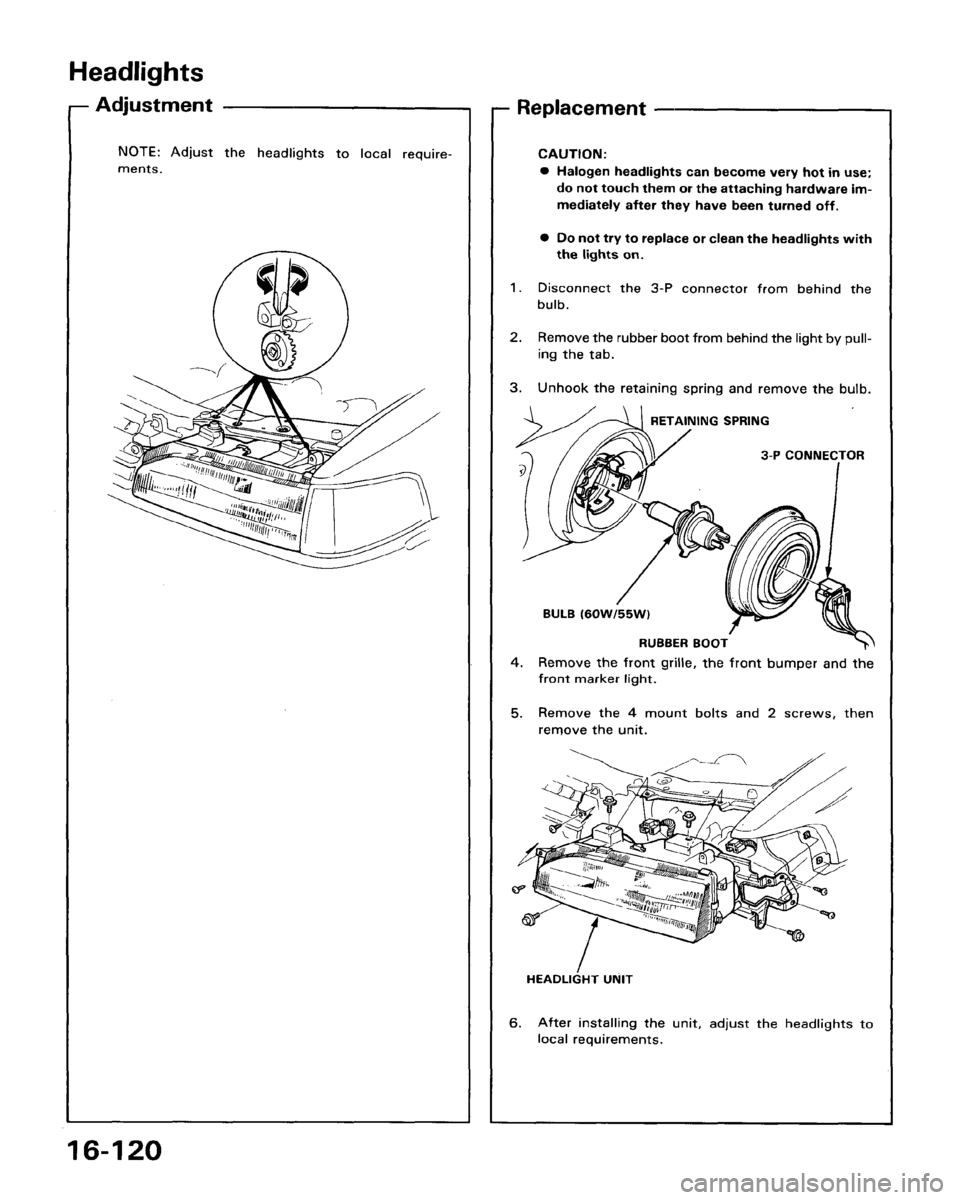 ACURA LEGEND 1998  Service Repair Manual 