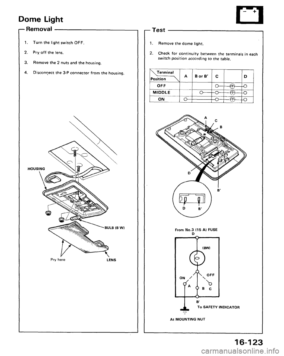 ACURA LEGEND 1988  Service Repair Manual 