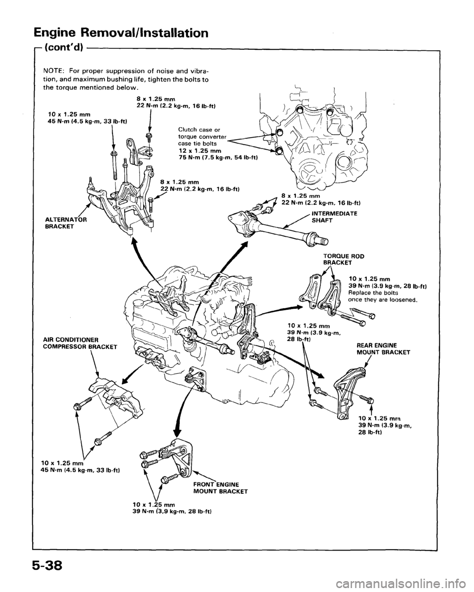 ACURA LEGEND 1988  Service Repair Manual 
