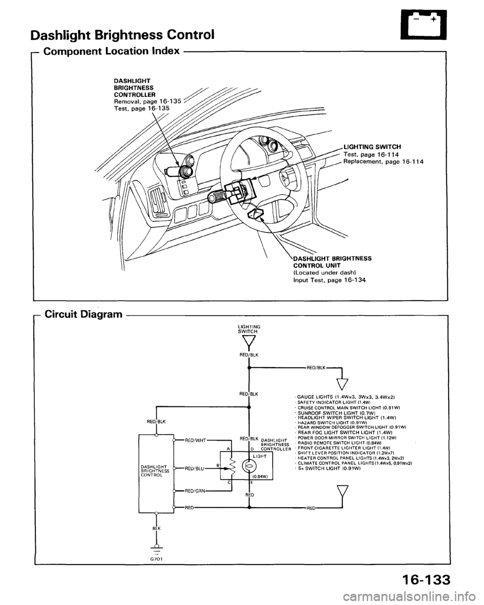 ACURA LEGEND 1988  Service Repair Manual 