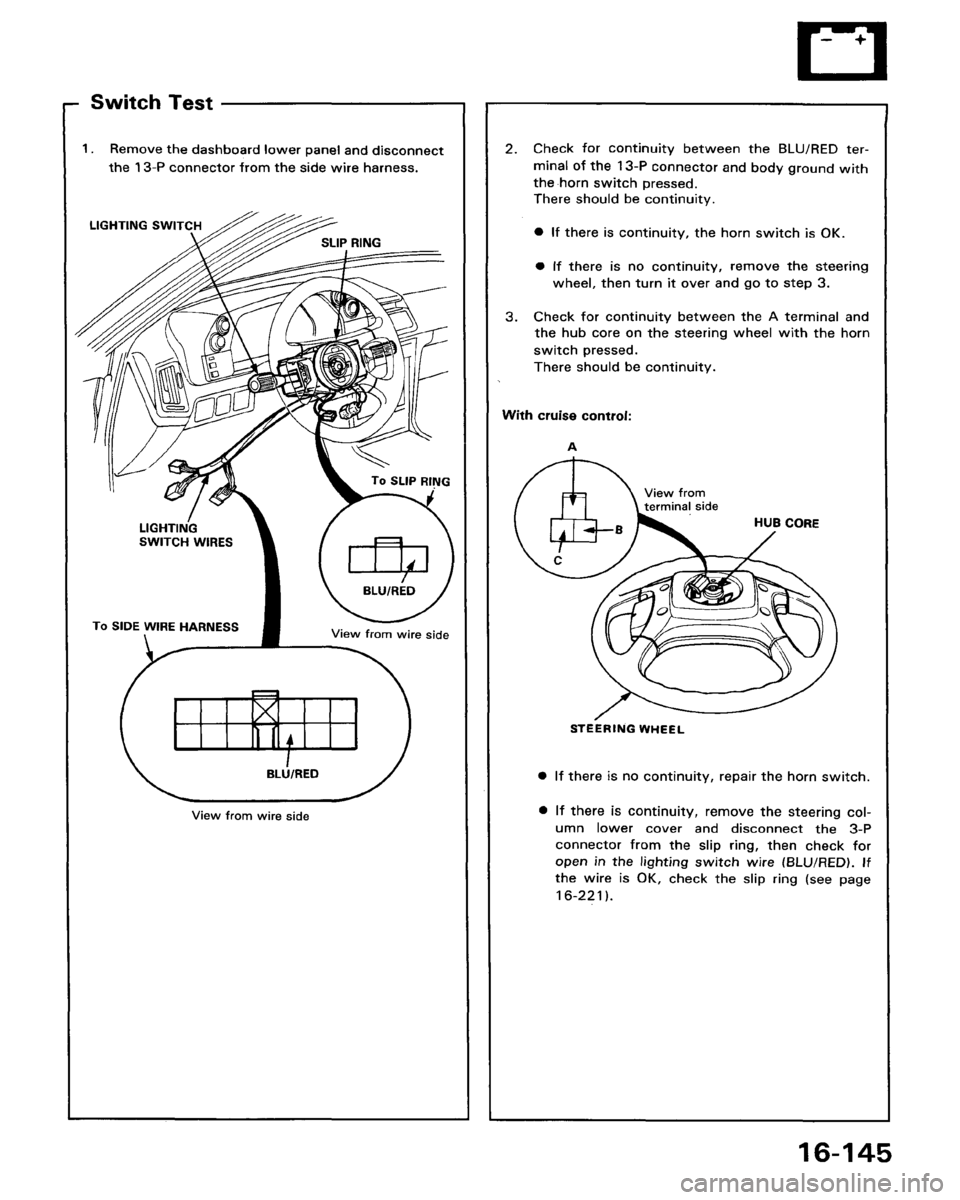 ACURA LEGEND 1988  Service Repair Manual 