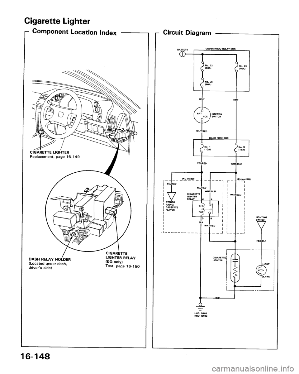 ACURA LEGEND 1988  Service Repair Manual 