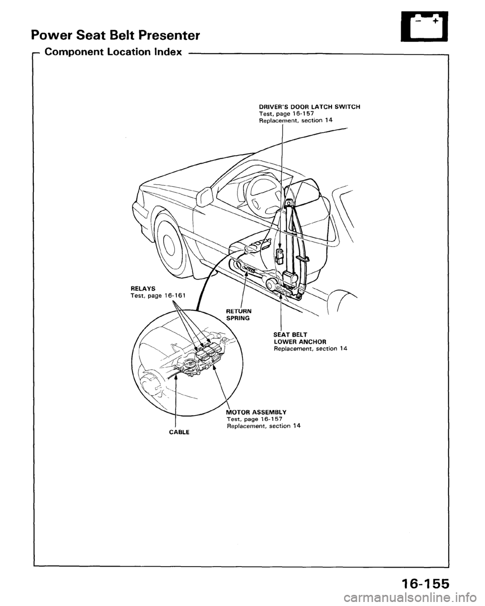 ACURA LEGEND 1998  Service Repair Manual 