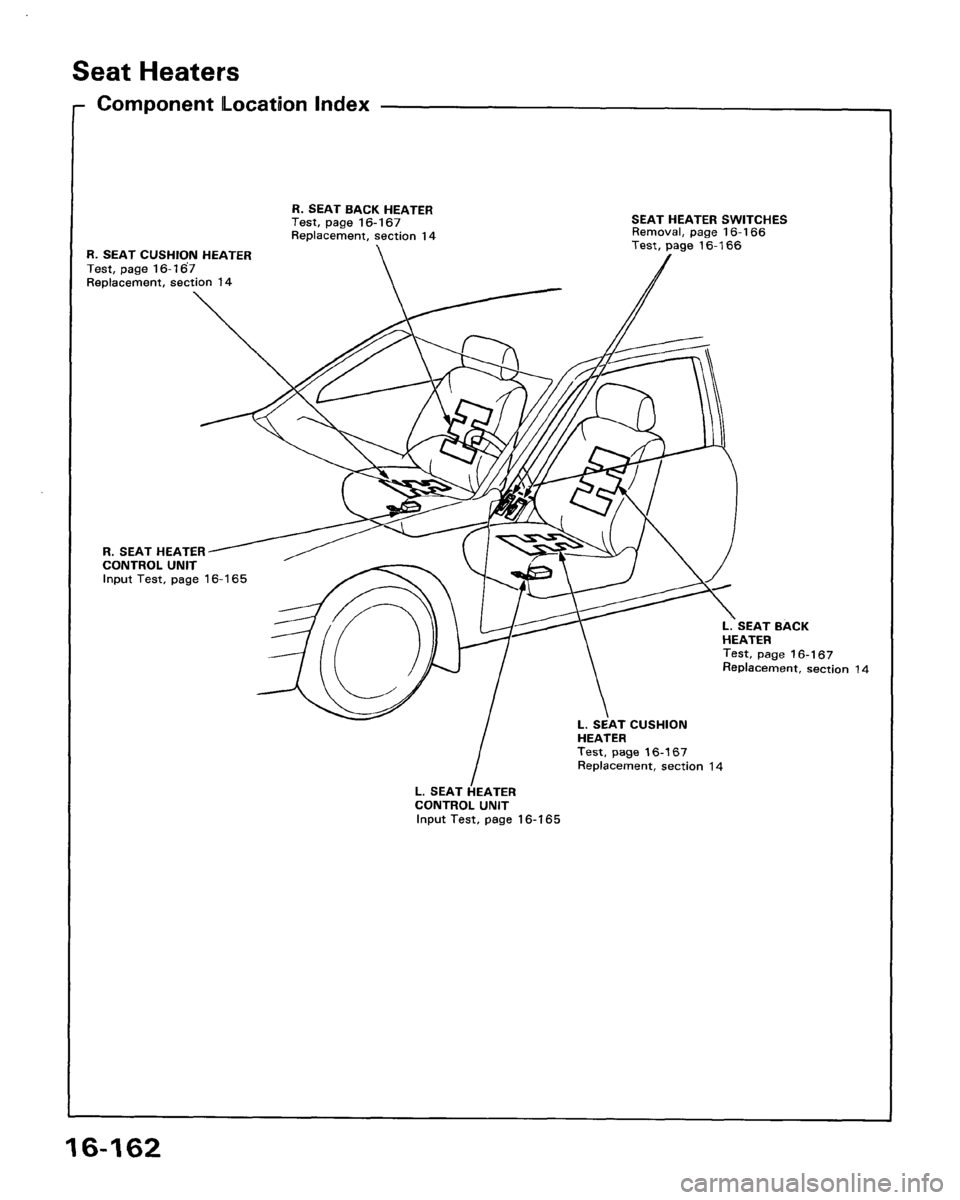 ACURA LEGEND 1988  Service Repair Manual 