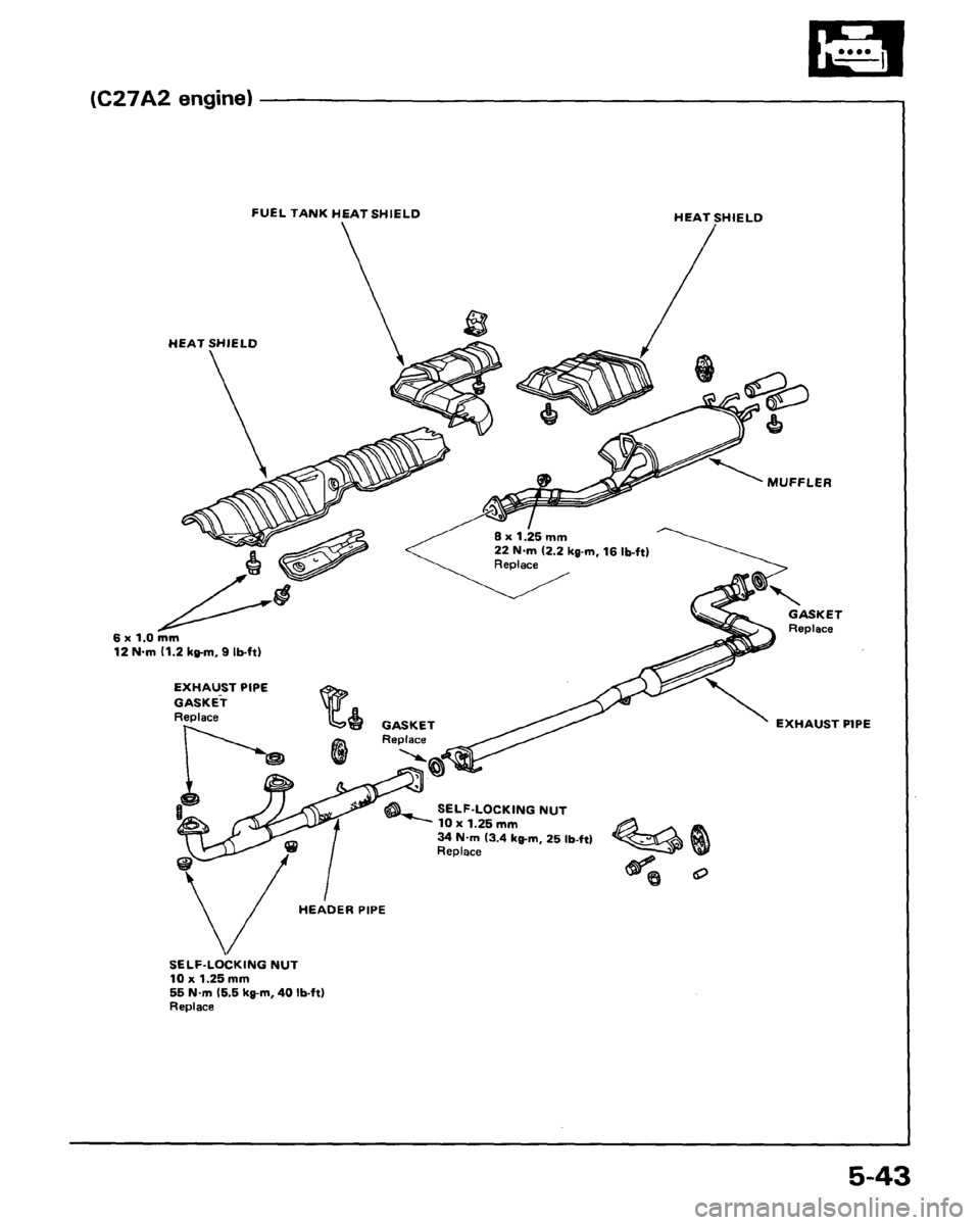 ACURA LEGEND 1988  Service Repair Manual 