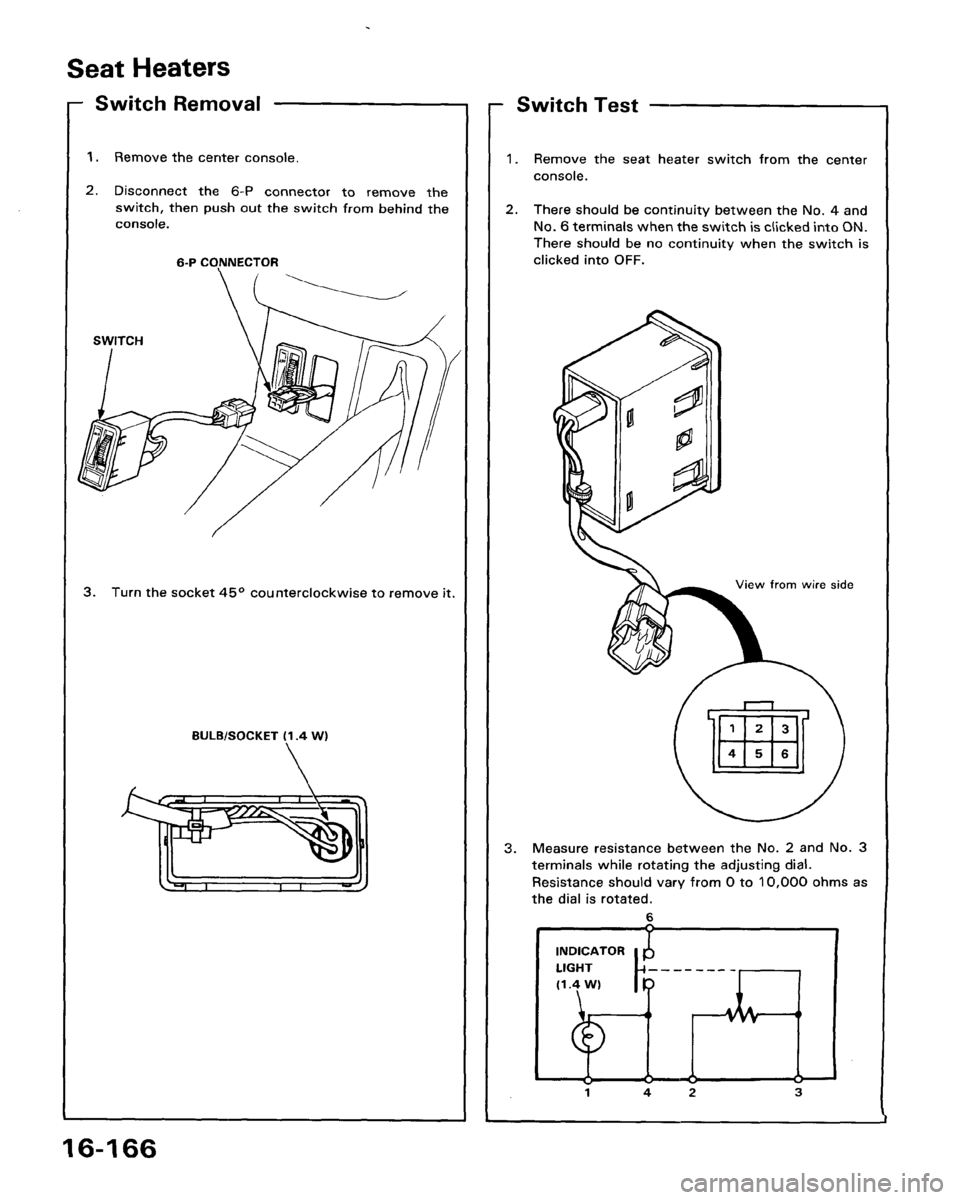 ACURA LEGEND 1988  Service Repair Manual 