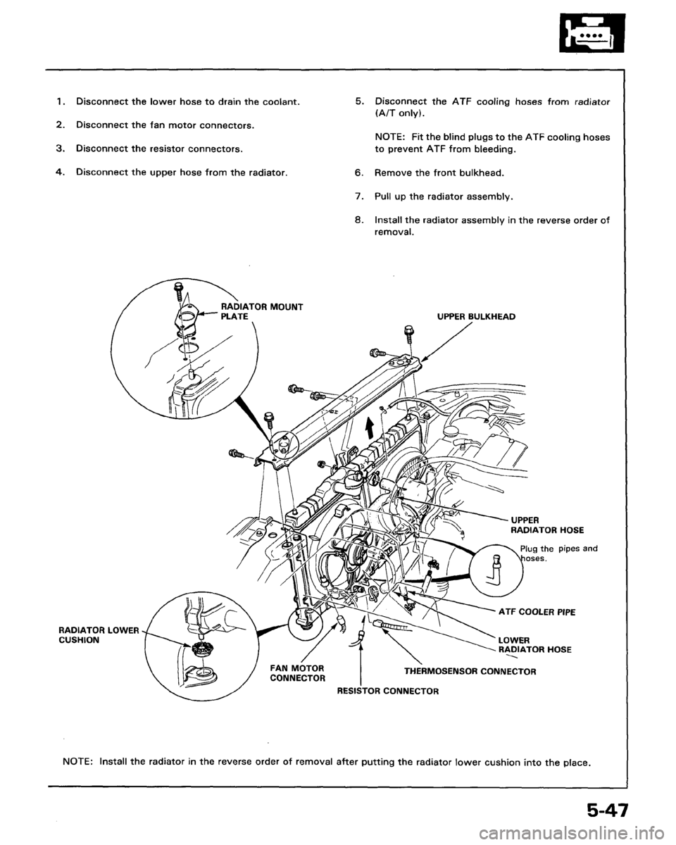 ACURA LEGEND 1988  Service Repair Manual 