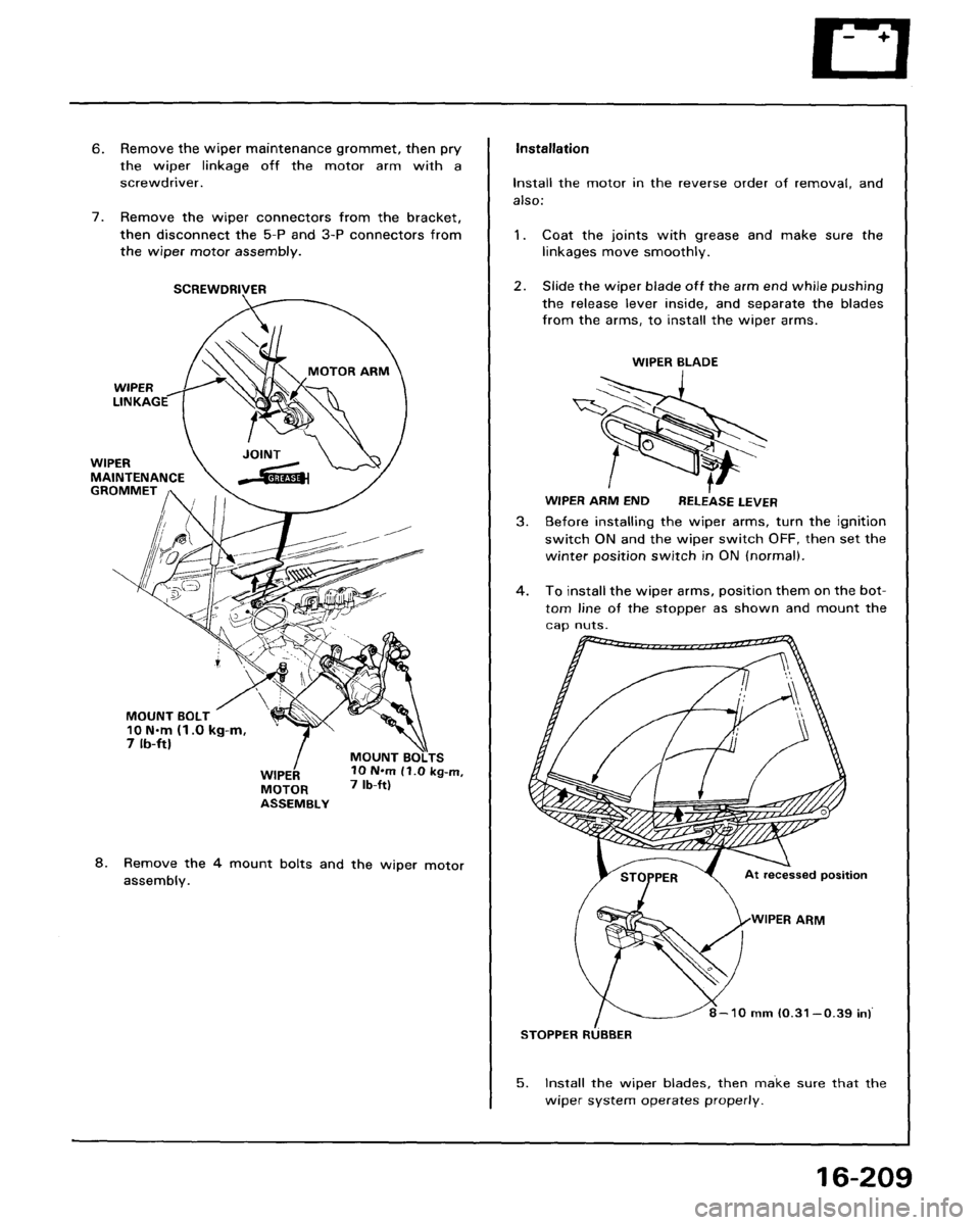 ACURA LEGEND 1988  Service Repair Manual 