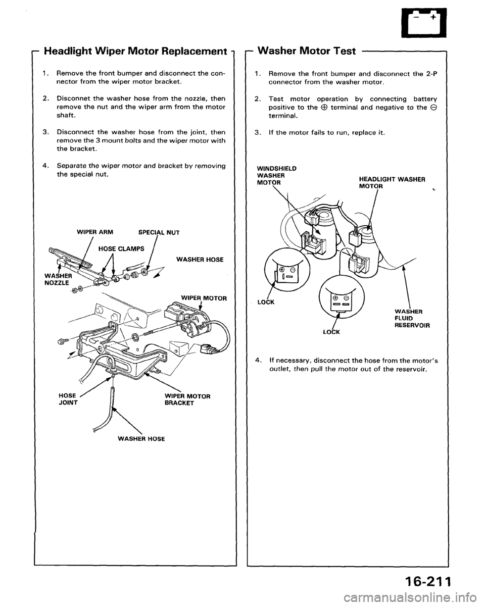 ACURA LEGEND 1988  Service Repair Manual 