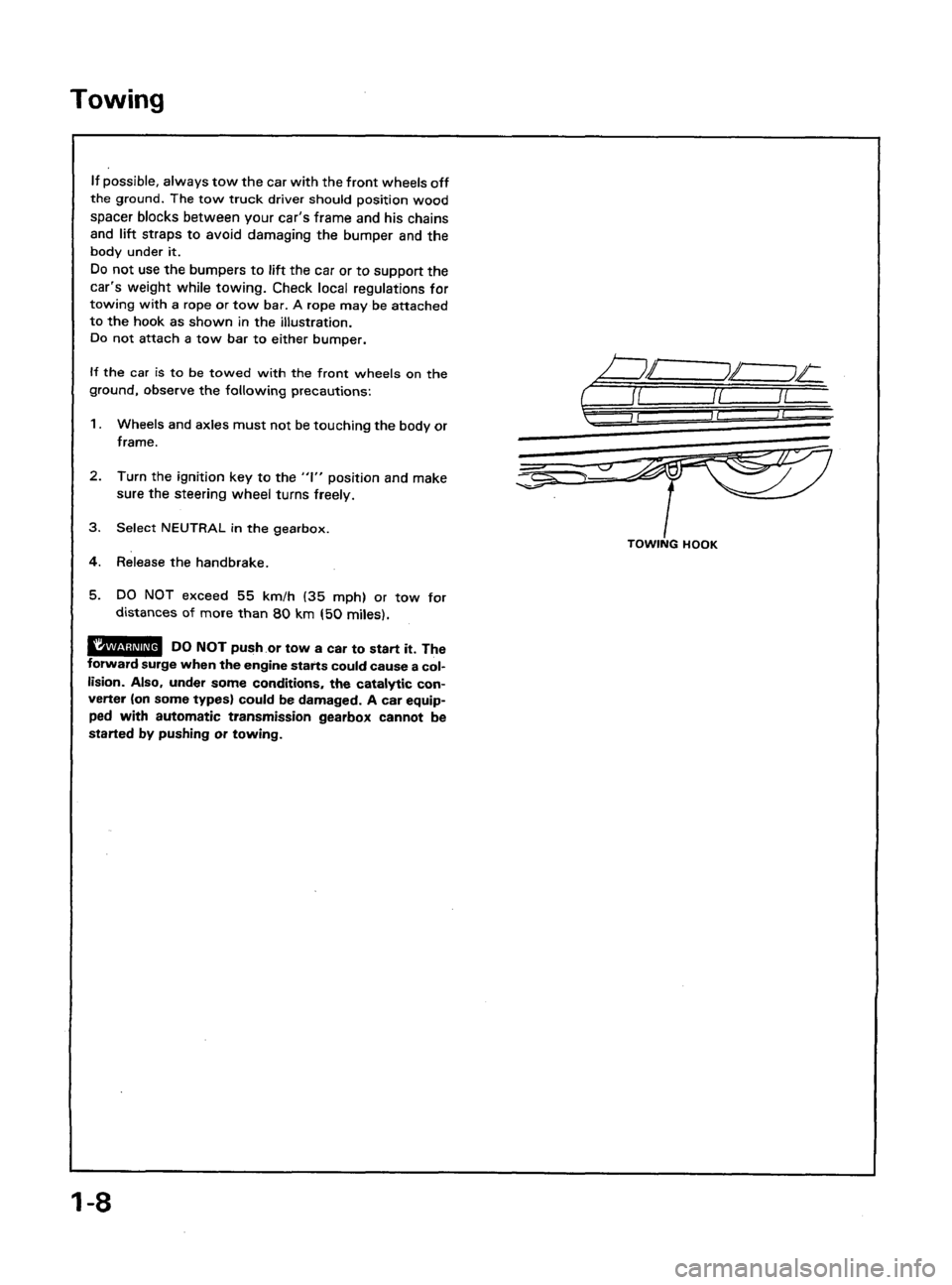 ACURA LEGEND 1988  Service Repair Manual 