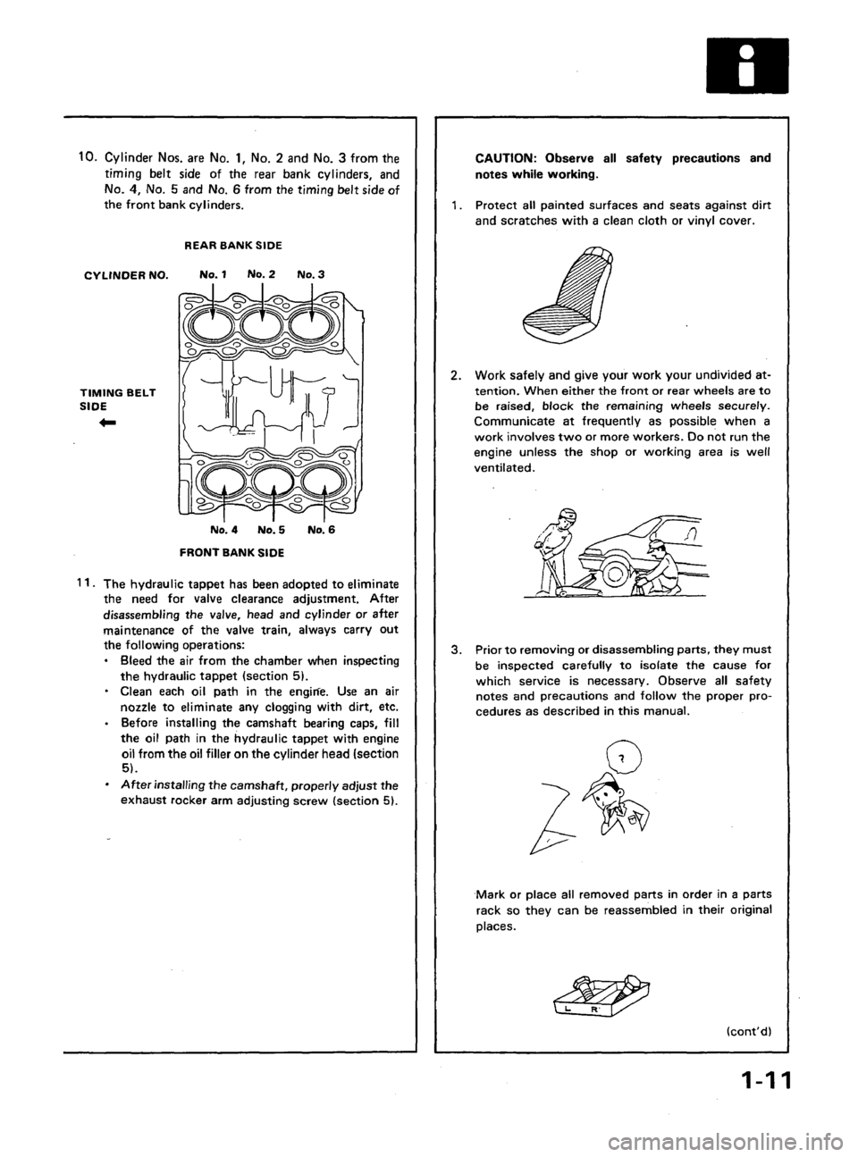 ACURA LEGEND 1988  Service Repair Manual 