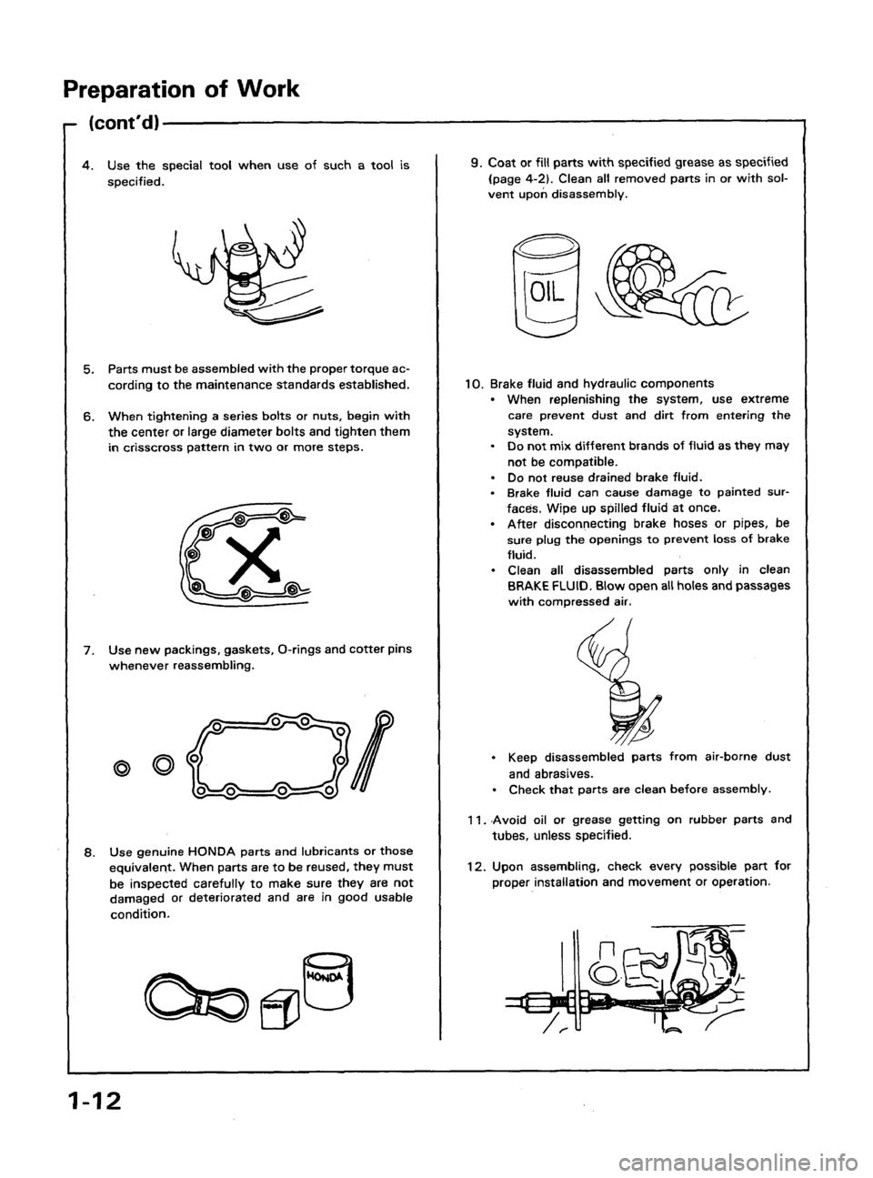 ACURA LEGEND 1988  Service Repair Manual 