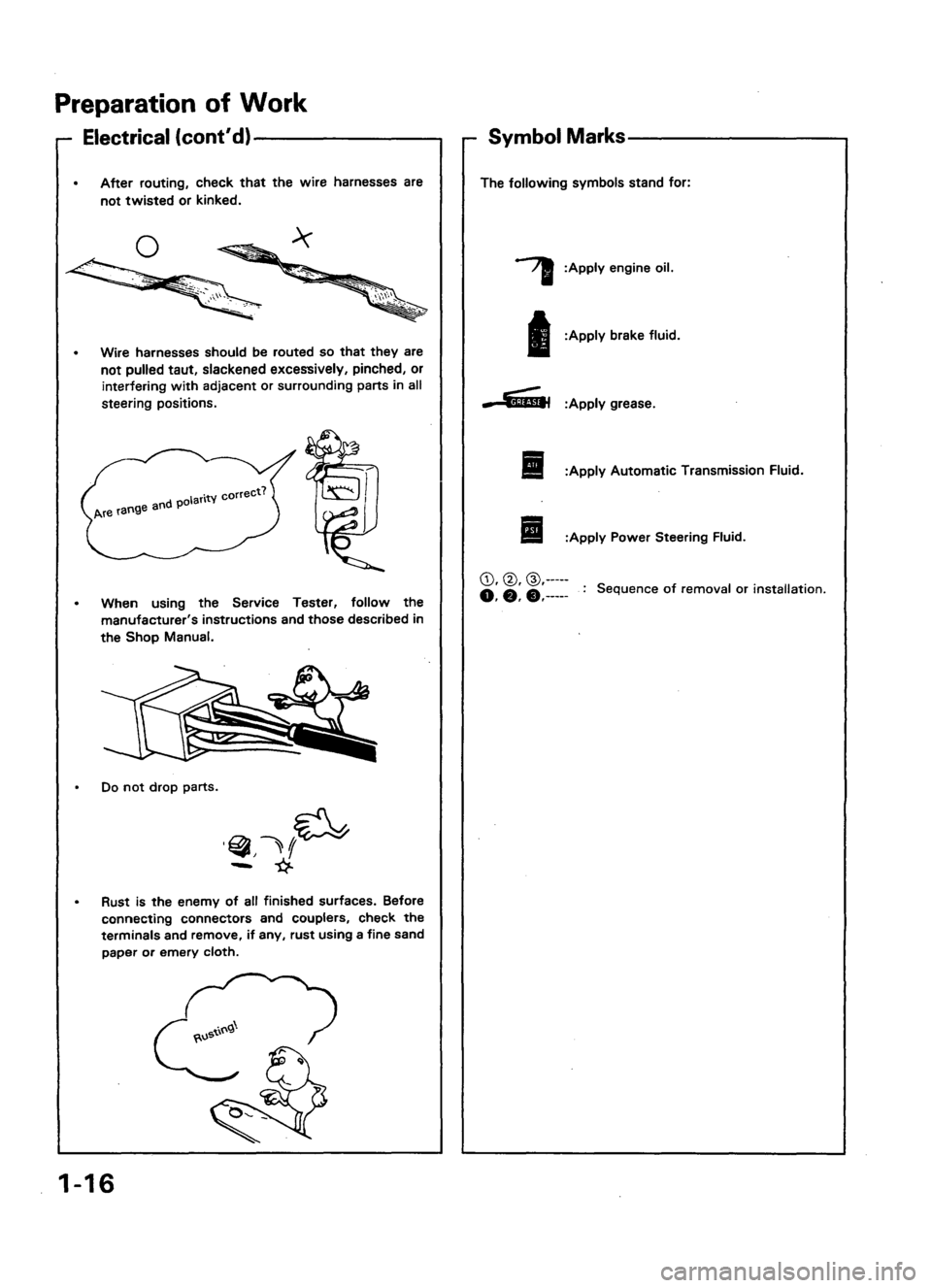 ACURA LEGEND 1998  Service Repair Manual 