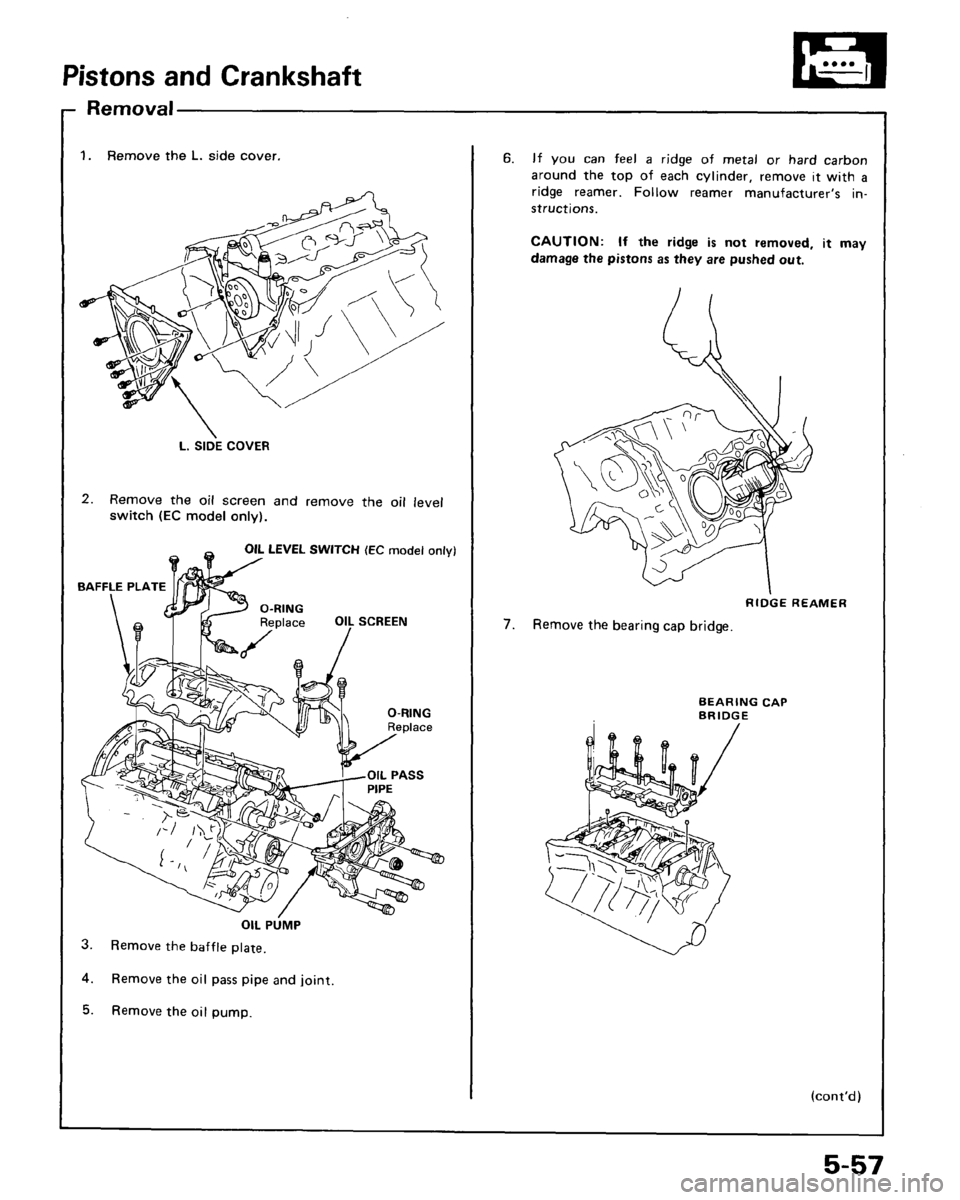 ACURA LEGEND 1988  Service Repair Manual 