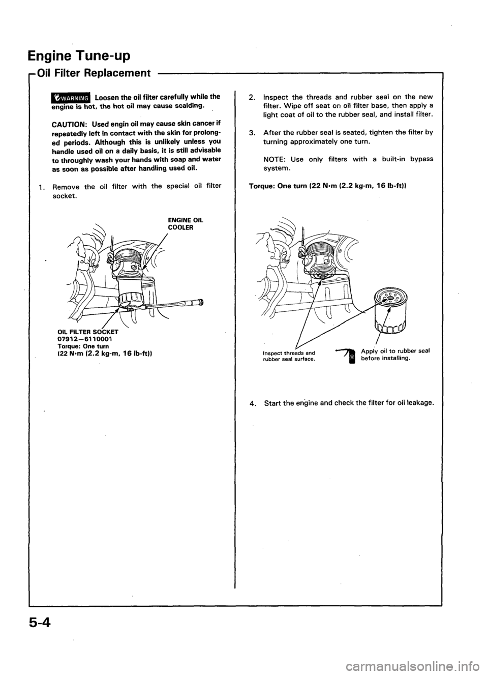 ACURA LEGEND 1988  Service Repair Manual 